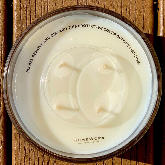 🆕SPOOKY VANILLA HARRY SLATKIN HOMEWORX 4 WICK, 18oz CANDLE NWTS! - Picture 2 of 5